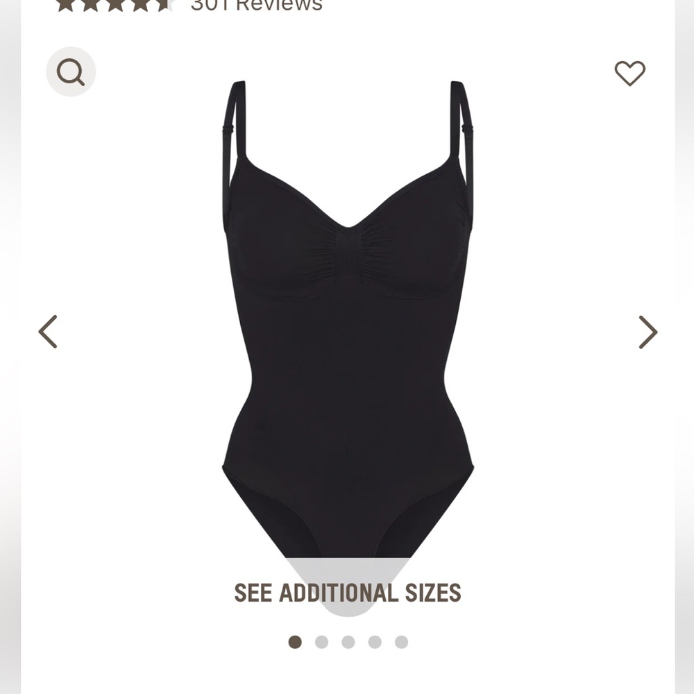 Skims seamless sculpt bodysuit